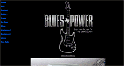 Desktop Screenshot of blues-power.de