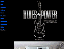 Tablet Screenshot of blues-power.de